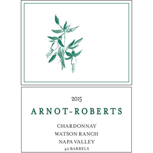 #8 Arnot-Roberts Chardonnay Watson Ranch Napa 2015