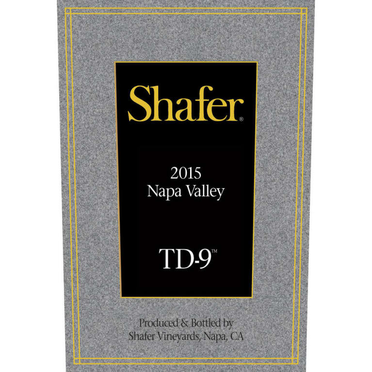 #6 Shafer TD-9 Napa Valley 2015
